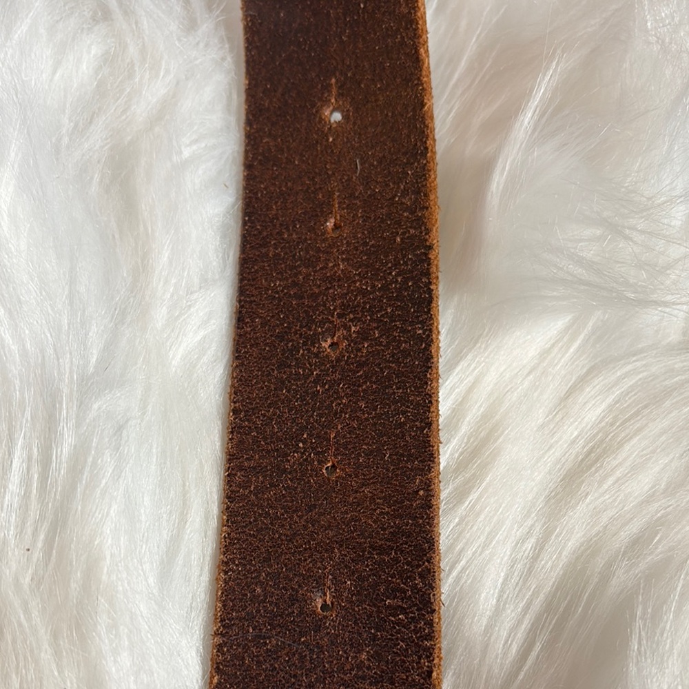 D&G Brown Leather Belt - Picture 5 of 7